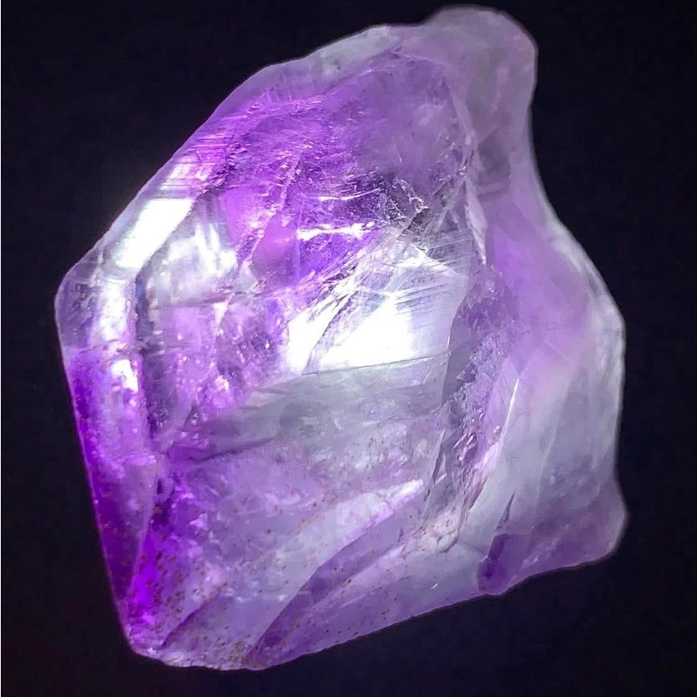 Stunning Purple StarBorn Crystal from Mexico 🇲🇽 green shooting star through mid